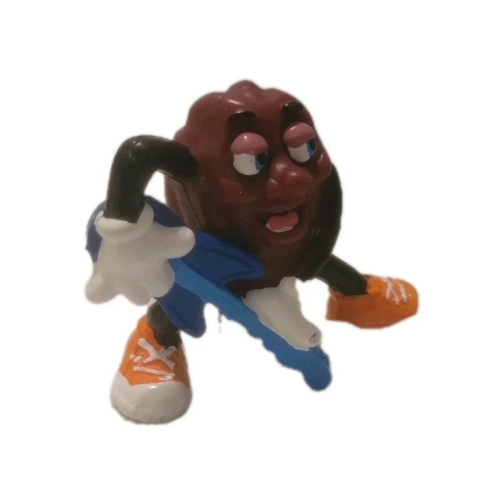Vintage 1988 Applause Calrab California Raisins Guitar Pvc toy figure 2